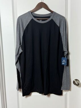 George Raglan Long Sleeve Shirt NWT Moisture Wicking